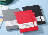 5 Pack Notebooks Journals, A5 Hardcover Ruled Lined with 5 Black Pens, 5 Sky Blue, Notebook V1366-AZ2-W-19715