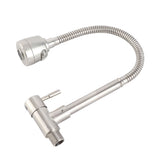Sink Faucet G1/2 In 360&deg Swivel Wall Mounted Stainless Steel Single Handle Faucet for Kitchen V1294-YM0901-H34417US