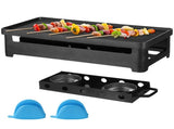 BBQ Grill Plate and Heat Plates, Smokeless Barbecue Grill Accessories for Home and Outdoor Camping, V1192-AZ-W-18252