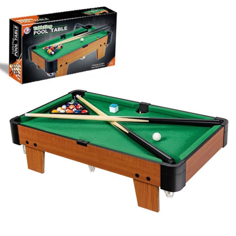 Wooden Mini Snooker Tables Billiards Game Pool Table Set Toy Extra Size For Kids V891-ZY-TABLEBNEW-X1