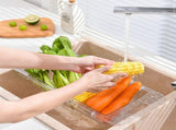 Over The Sink Strainer Retractable Design Fast Draining Durable PET Sink Colander V1294-YM0716-3118220142211