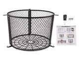 Varmint Feeder Cage Weatherproof Quick Lock Deer Feeder Protective Guards Cage for Outdoor Forest V1294-YM0706-3111230243211