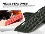 X-BULL Recovery tracks / Sand tracks / Mud tracks / Off Road 4WD 4x4 Car 2 Pairs Gen 3.0 - Olive V211-AUEB-XBRT007