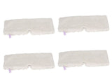 4Pcs Microfiber Mop Pads Replacement Steaming Mop Pads for Shark S3901 S3500 S3501 V1294-YM0626-3113220319311