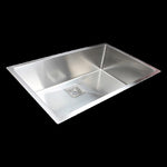 810x505mm Handmade 1.5mm Stainless Steel Undermount / Topmount Kitchen Sink with Square Waste V63-817883