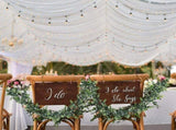 Artificial Eucalyptus Garland, Green, 8 Pack, Faux Hanging Plants, 6 Feet Each V1369-AZ3-W-11734