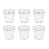 6Pcs European Style Lampshade Cover for Chandelier Wall Light W/E14 Interface Lamp Base Round Mouth V1294-YM0718-3119200178411