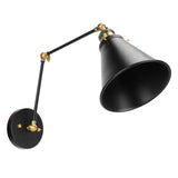 Wall Sconce E27 Vintage Industrial Metal Wall Lamp Arm Adjustable Bedside Reading Light AC85265V V1294-YM0901-3119210015811