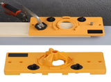 35mm Hinge Hole Locator Jig Drilling Guide DIY Carpenter Woodworking Tools for Door Installation V1294-YM0901-3114200079511