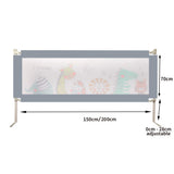 Bopeep Kids Baby Safety Bed Rail Guard Queen KD1062-Q