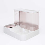 Pink Pet Feeder 3L Automatic Cat Feeder and Water Dispenser - Hassle-Free Hydration and Feeding V888-ELOSUNG18155