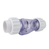 Pool Check Valve Professional 1.5 Inch Transparent Swimming Pool Check Valve Swimming Pool Equipment V1294-YM0901-3111240188511