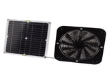 13.5 Inch Solar Powered Fan 100W Round Effective Cooling Solar Panel Fan Kit For Greenhouse Chicken V1294-YM0706-3113230242011