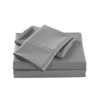 Royal Comfort Bamboo Cooling 2000TC Sheet Set King - Mid Grey ABM-10002309