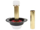 Freestanding Tub Drain Rough in Kit Bathtub Drain Kit with ABS Adapter and Brass Pipe for V1294-YM0901-3112240039211