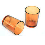 20 Pack Orange Glass Votive Tealight Candle Holders House Party Cenrepiece Xmas Wedding Decor Glass V382-ORCHX20