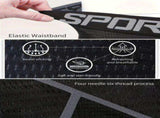 L size men's 5d mesh cycling shorts casual elastic breathable letters elastic waist shorts summer V1102-HEGT--01