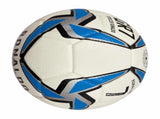 A blue windmill size5 football, PU fit material, wear-resistant and explosion-proof, including V1102-HYZQ00C012