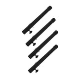 4pcs Table Leg Extenders 44cm Steel Table Leg Risers for Folding Tables Straight Bent Leg V1294-YM0706-3117230138311