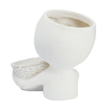 Mannequin Flower Pot Resin Creative Double Flower Pot Face Flower Pot V1294-YM0716-221118TW03-4
