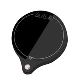 Cup Warmer Constant Temperature Electric Coffee Mug Heater Plate for Home Office Travel Black V1294-YM0901-CD-BD14-BK-US220V