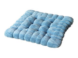 High Elastic Floor 15.75x15.75x3.94in Thickened Butt Seat Pad, Soft Polyester Lazy Back V1192-AZ-W-19909