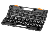Impact Sockets Set 1/2 Inch Drive 26PCS Standard Length Impact Set 6-Point V952-CJTT12IN26PC00001V0