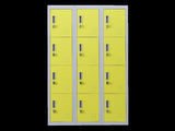 12-Door Locker for Office Gym Shed School Home Storage - Padlock-operated V63-838941