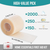 Hydrocolloid Roll,Waterslide Rolls for Wound Care,Hydrocolloid Patch Bandages,High Absorbency V1370-AZ4-17767