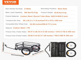 Bike Cargo Trailer, 72.5 kg Load, Heavy-Duty Bicycle Wagon Cart, Foldable Compact Storage & Quick V952-CGKHZHJG200B5HWMPV0