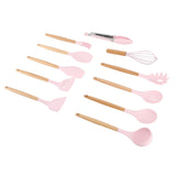 11Pcs Kitchen Set Heat Resistant Seamless Design Non Stick Comfortable Touch Cooking V1294-YM0901-3118230133112