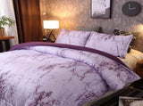 Purple Marble Whisper Comforter Quilted Doona Set V745-AB01181AJ3