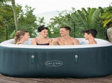 Bestwat Lay Z spa Ibiza AirJet 6 Dark Green Square 4-6 person Spa BESTWAY-6002U