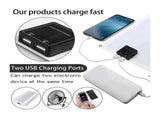 Portable Foldable Solar Panel 15W 5V with Dual USB Ports, Waterproof & Compact Design, Perfect for V1107-CS-UAZGGZ24
