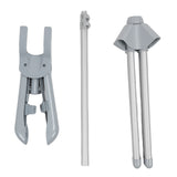 Ironing Garment Stand Foldable Height Adjustable Steaming Clothes Rack for Home Travel Type 2 V1294-YM0901-3117250027312
