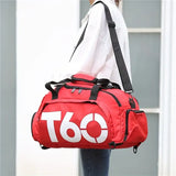 T60 Upgraded Sports Bag Wet-Dry Separation Independent Shoe Compartment, Large Capacity, Multiple V1232-JSB-T60-001