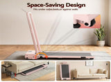 Everfit 3 in 1 Walking Pad Treadmill 12% Incline Under Desk Treadmills for Home Gym With 38cm Wide TMILL-380H-2INC-PK