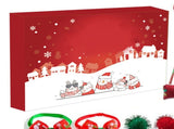 Xmas Advent Calendar Plastic Cute Cat Pet Toy Xmas Surprise Blind Box for Kids Party Favor Gifts V1294-YM0901-3115240110311