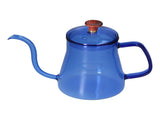 Long Spout Kettle Large Capacity Heat Resistant Easy to Clean Long Mouth Coffee PotBlue V1294-YM0714-3118210257914