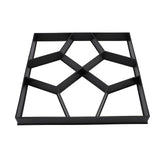 Walk Maker 15.7 Inch ABS Reusable Pavement Concrete Path Maker Stepping Stone Paver for Lawn Garden V1294-YM0901-3111250035111