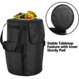 Propane Tank Cover, 20 lb Propane Gas Tank Bag with Side Flip Flap and Stable Tabletop Feature, 2 V1192-AZ-W-0690