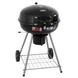 Outdoor BBQ Smoker Portable Charcoal Roaster V264-OTF-518S-BLK