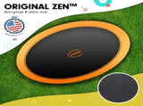 Kahuna Trampoline 8 ft x 14 ft Oval Outdoor - Orange TRA-FJP-OVL-814