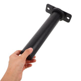 Black Wall-Mounted Barbell Holder Rack for Home Gym Storage and Workout Organization Easy to Install V1192-AZ-W-31701
