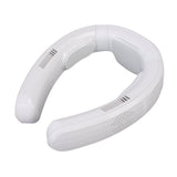 Portable Neck Fan Cooling and Heating Dual Use 3 Speeds Semiconductor Quiet Lightweight Battery V1294-YM0901-3113250130111