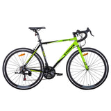 Trinx 700C Road Bike TEMPO1.0 Shimano 21 Speed Racing Bicycle 53cm Black/Green V406-TEMPO_53GREEN