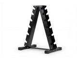 Centra Dumbbells Rack 6 Tier Stand Home Gym Exercise Storage 400kg Capacity SP1081-BK-6-AU