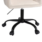 Artiss Office Chair Velvet Seat Cream OCHAIR-H-DL22-CR