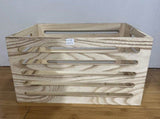 Wood Crates Natural 40x22cm V637-WDB35974