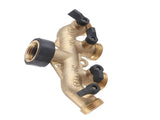 4 Way Water Hose Splitter Faucet Connector Adapter for Agricultural Irrigation American Thread V1294-YM0901-3111210110411